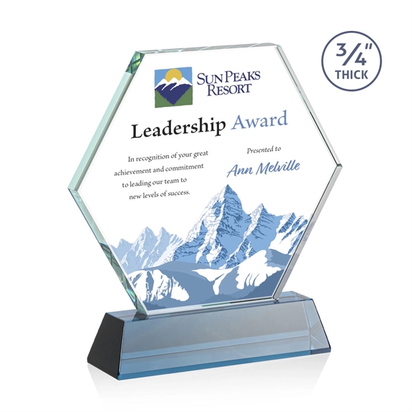 The Pickering VividPrint™ Starfire Crystal Award features a brilliant... from ASI 84592 St Regis Group / St Regis