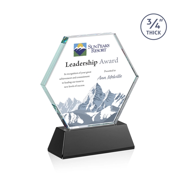 The Pickering VividPrint™ Starfire Crystal Award features a brilliant... from ASI 84592 St Regis Group / St Regis