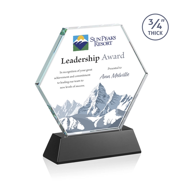 The Pickering VividPrint™ Starfire Crystal Award features a brilliant... from ASI 84592 St Regis Group / St Regis