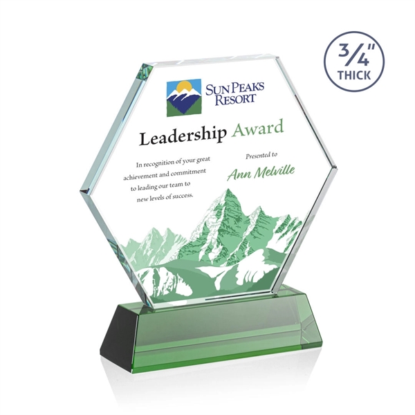 The Pickering VividPrint™ Starfire Crystal Award features a brilliant... from ASI 84592 St Regis Group / St Regis