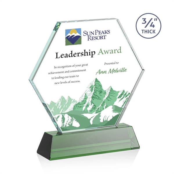 The Pickering VividPrint™ Starfire Crystal Award features a brilliant... from ASI 84592 St Regis Group / St Regis