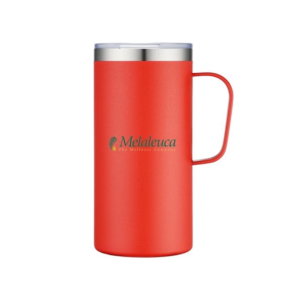 20 Oz Vacuum Sealed Travel Mug with Powdered Finish.... from ASI 68190 Lungsal / Lungsal