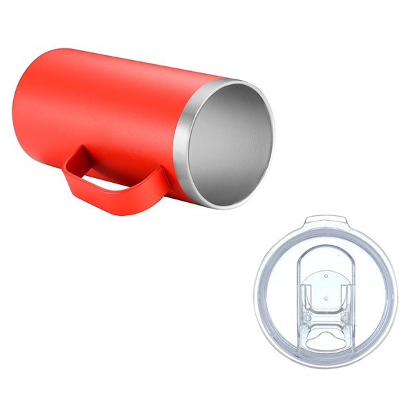 20 Oz Vacuum Sealed Travel Mug with Powdered Finish.... from ASI 68190 Lungsal / Lungsal