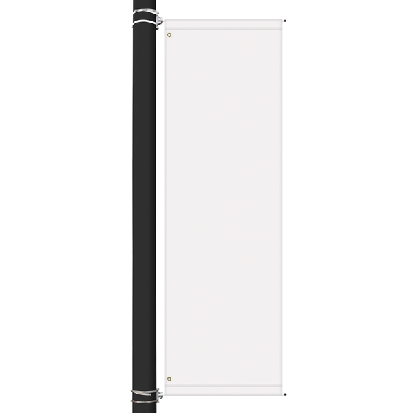 Custom digitally printed avenue banner. 96" x 30"... from ASI 80228 Quinn