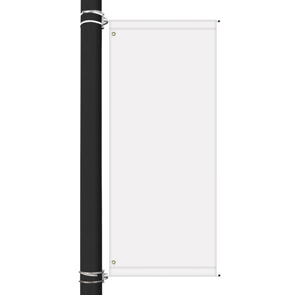 Custom digitally printed avenue banner. 72" x 30"... from ASI 80228 Quinn