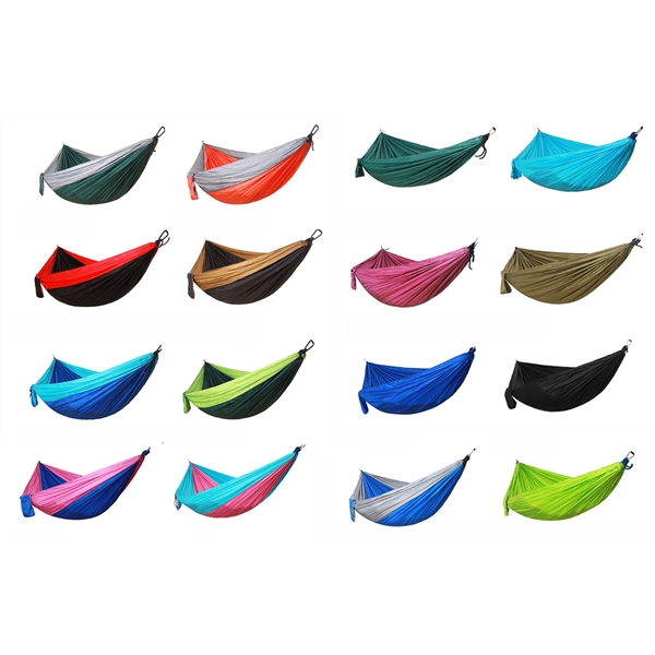 Portable Single Camping Hammock size 106" x 55", Capacity 480lbs, 100%... from ASI 72657 Active Life Promo / Apres Ski