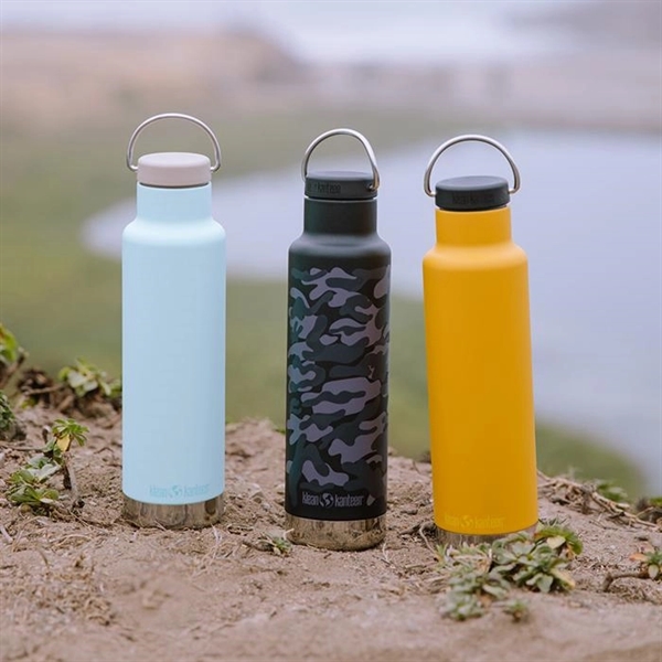 Klean Kanteen® Classic 20 oz is a double wall insulated tumbler.... from ASI 72657 Active Life Promo / Apres Ski Active Life