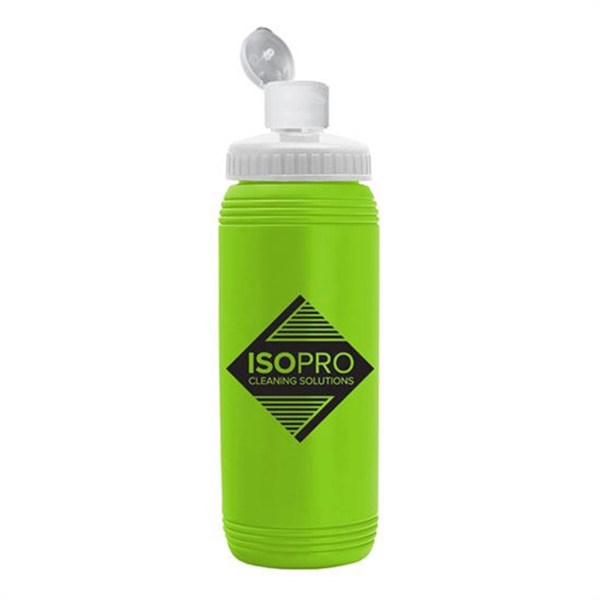 16 oz. Flip Top Bottle With View Stripe. Features Clear View... from ASI 55990 Garyline