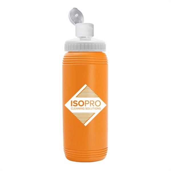 16 oz. Flip Top Bottle With View Stripe. Features Clear View... from ASI 55990 Garyline