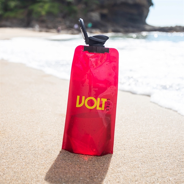 The 1 Liter Vapur Eclipse is a foldable hydration bottle. Featuring... from ASI 46170 Compass Industries Inc