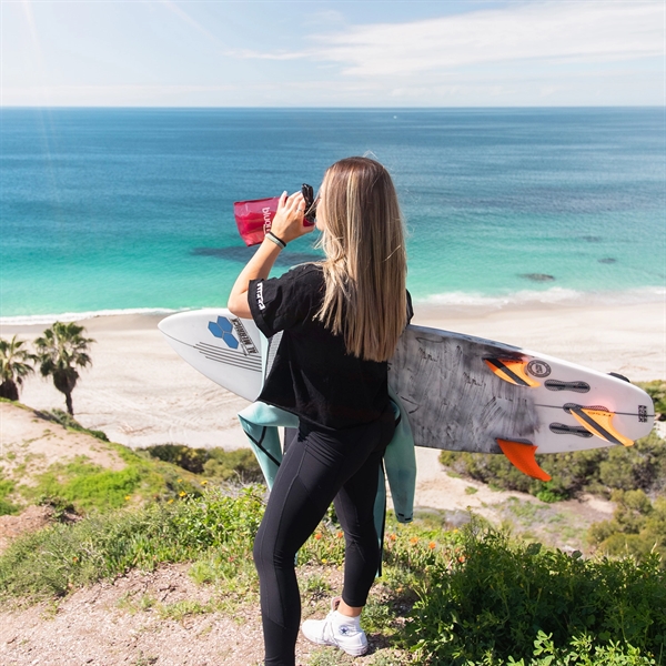 The 1 Liter Vapur Eclipse is a foldable hydration bottle. Featuring... from ASI 46170 Compass Industries Inc