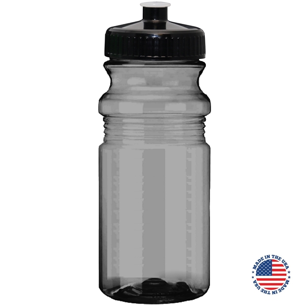 20 oz. Translucent USA-Made Bike Bottle with Matching Lid... from ASI 80060 VisionUSA