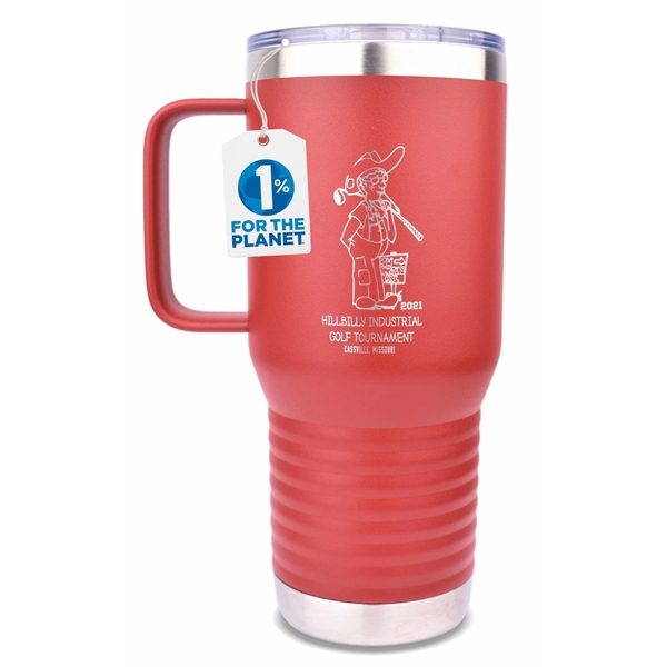 Polar Camel 20 oz. Vacuum Insulated Travel Mug with Slider Lid... from ASI 72657 Active Life Promo / Apres Ski