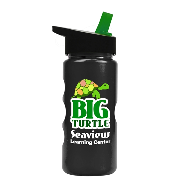 Mini Peak - 22 oz. Tritan™ Metalike Bottle With Flip Straw... from ASI 55990 Garyline