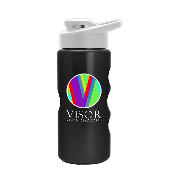 Mini Peak - 22 oz. Tritan™ Metalike Bottle with Drink thru... from ASI 55990 Garyline