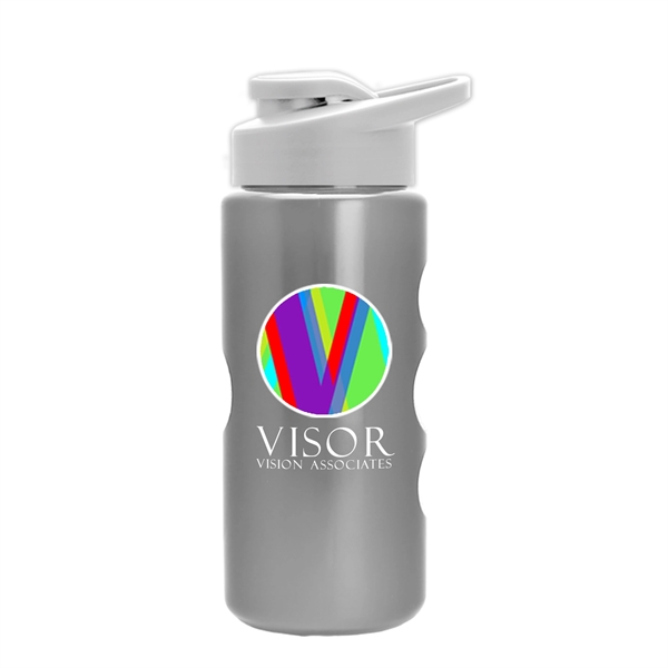 Mini Peak - 22 oz. Tritan™ Metalike Bottle with Drink thru... from ASI 55990 Garyline