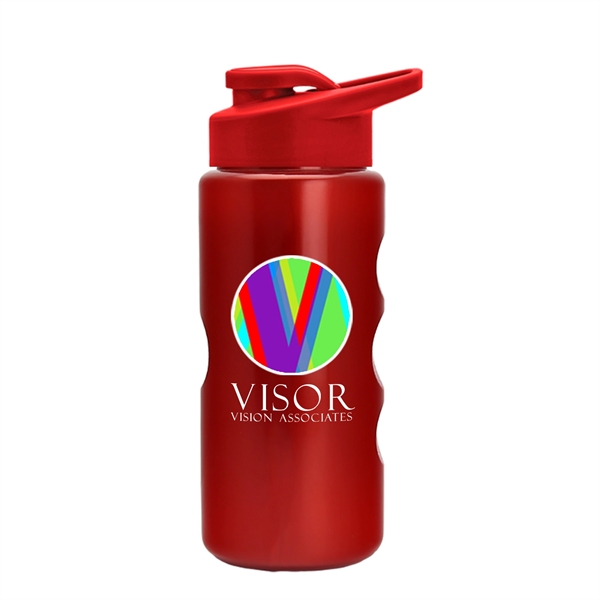 Mini Peak - 22 oz. Tritan™ Metalike Bottle with Drink thru... from ASI 55990 Garyline