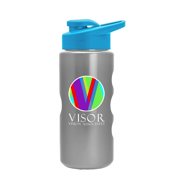 Mini Peak - 22 oz. Tritan™ Metalike Bottle with Drink thru... from ASI 55990 Garyline