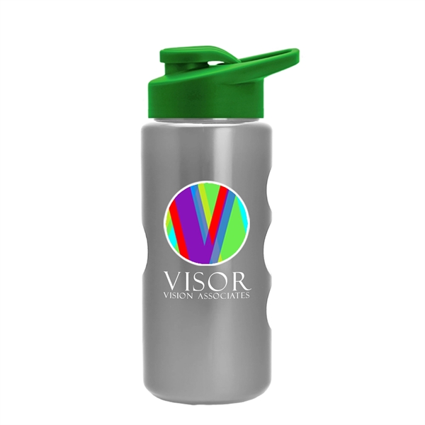 Mini Peak - 22 oz. Tritan™ Metalike Bottle with Drink thru... from ASI 55990 Garyline