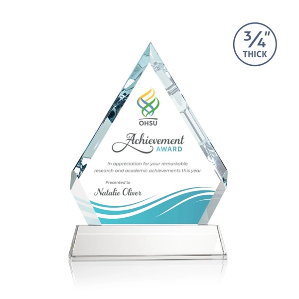 The sparkling Apex VividPrint™ award features a 0... from ASI 84592 St Regis Group / St Regis