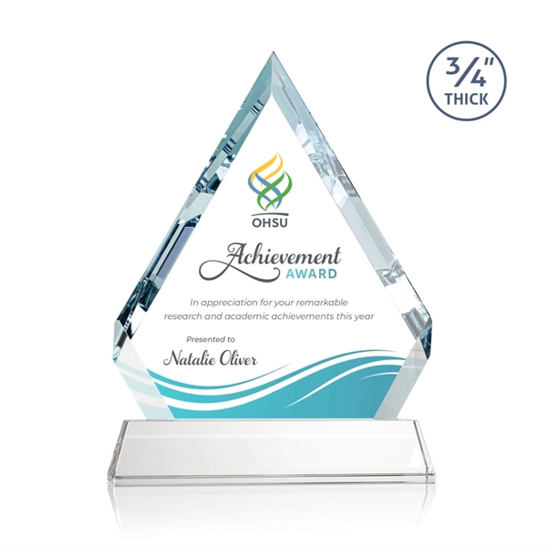 The sparkling Apex VividPrint™ award features a 0... from ASI 84592 St Regis Group / St Regis