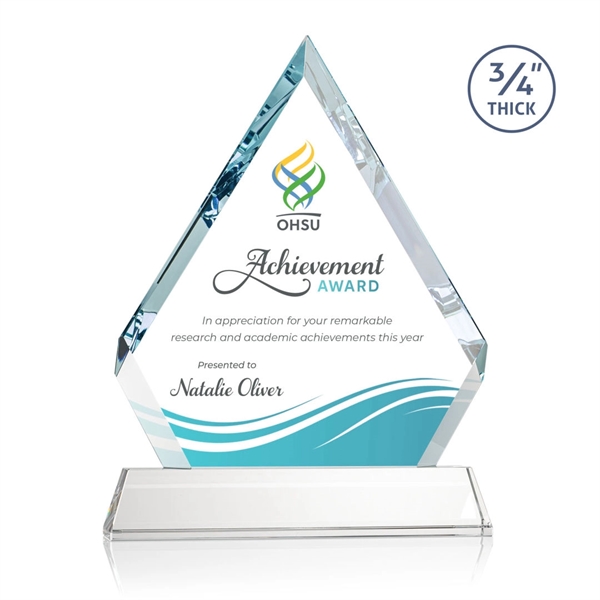 The sparkling Apex VividPrint™ award features a 0... from ASI 84592 St Regis Group / St Regis