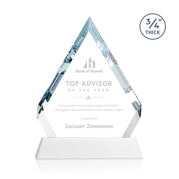 The sparkling Apex award features a 0... from ASI 84592 St Regis Group / St Regis