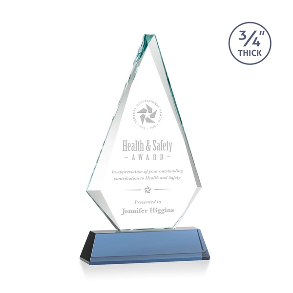 Starfire triangle top award on an optical base.... from ASI 84592 St Regis Group / St Regis