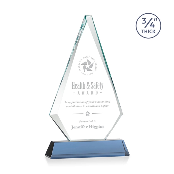 Starfire triangle top award on an optical base.... from ASI 84592 St Regis Group / St Regis