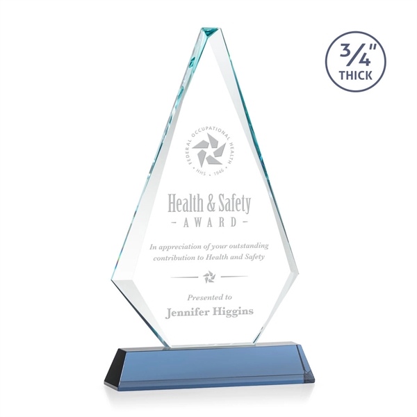 Starfire triangle top award on an optical base.... from ASI 84592 St Regis Group / St Regis