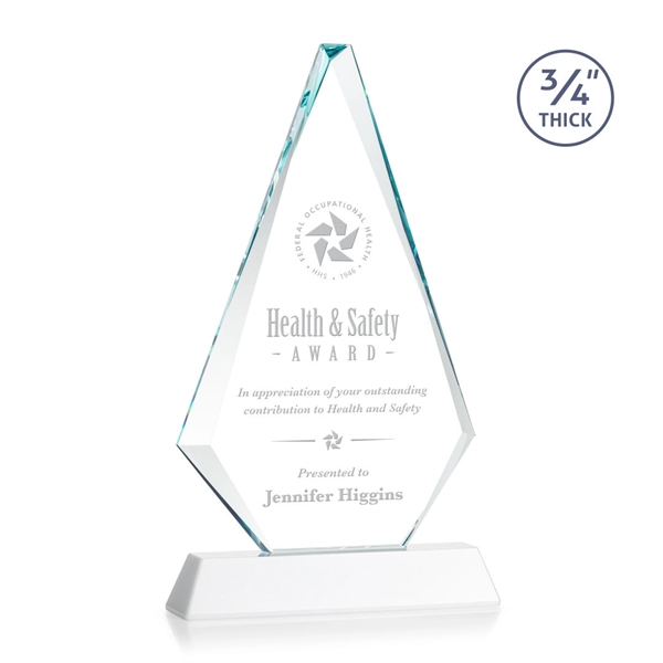 Starfire triangle top award on an optical base.... from ASI 84592 St Regis Group / St Regis