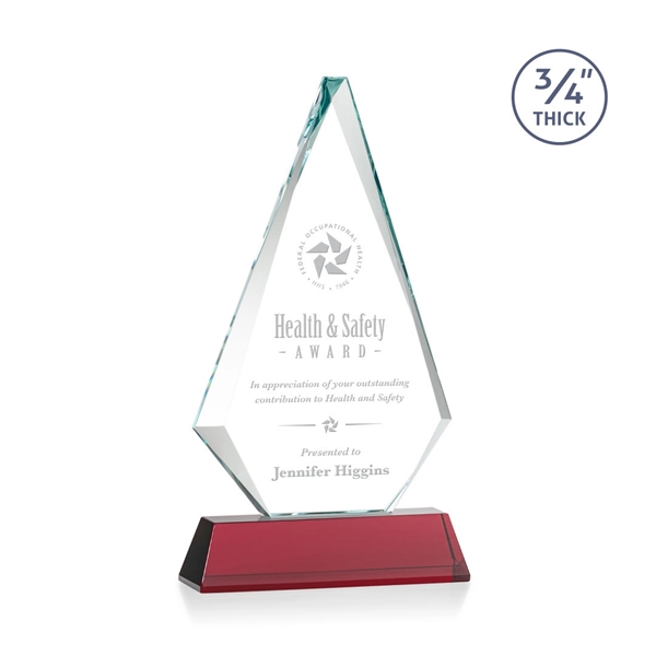 Starfire triangle top award on an optical base.... from ASI 84592 St Regis Group / St Regis