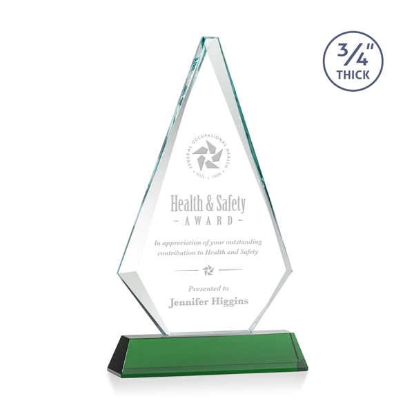 Starfire triangle top award on an optical base.... from ASI 84592 St Regis Group / St Regis