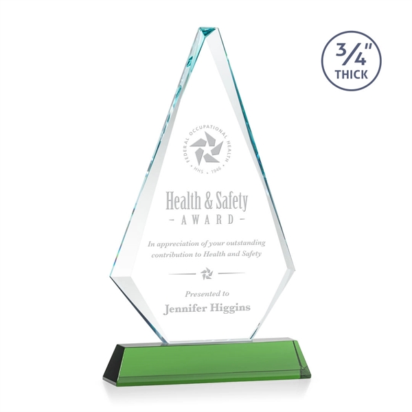 Starfire triangle top award on an optical base.... from ASI 84592 St Regis Group / St Regis