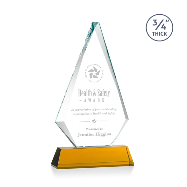 Starfire triangle top award on an optical base.... from ASI 84592 St Regis Group / St Regis