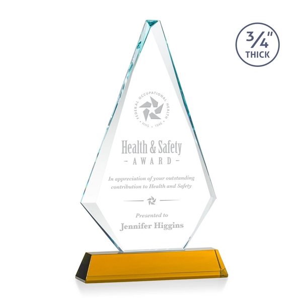 Starfire triangle top award on an optical base.... from ASI 84592 St Regis Group / St Regis