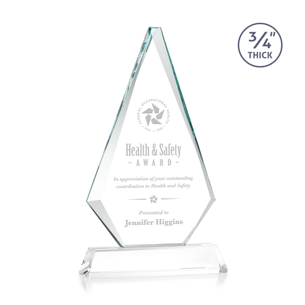 Starfire triangle top award on an optical base.... from ASI 84592 St Regis Group / St Regis