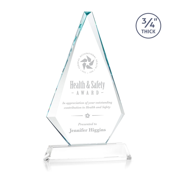 Starfire triangle top award on an optical base.... from ASI 84592 St Regis Group / St Regis