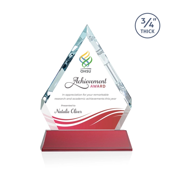 The sparkling Apex VividPrint™ award features a 0... from ASI 84592 St Regis Group / St Regis