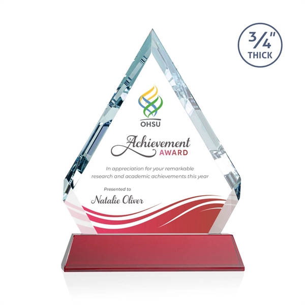 The sparkling Apex VividPrint™ award features a 0... from ASI 84592 St Regis Group / St Regis
