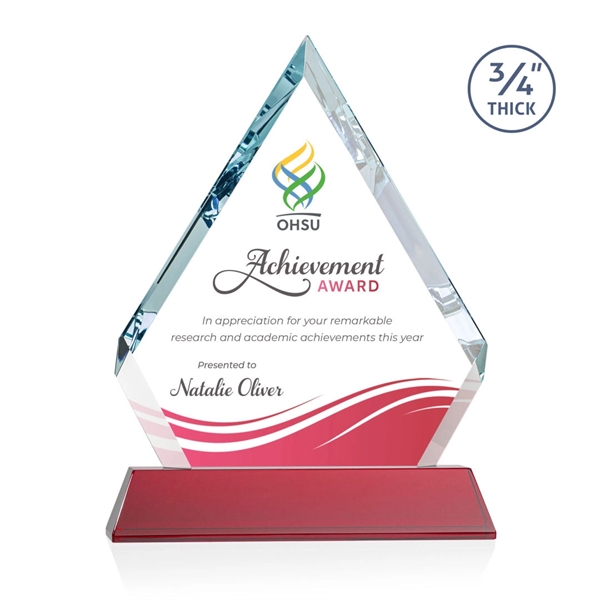The sparkling Apex VividPrint™ award features a 0... from ASI 84592 St Regis Group / St Regis