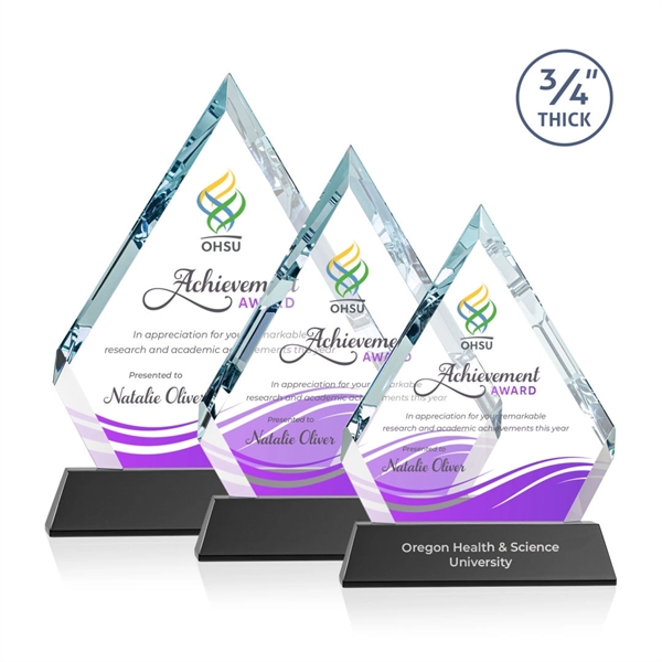 The sparkling Apex VividPrint™ award features a 0... from ASI 84592 St Regis Group / St Regis