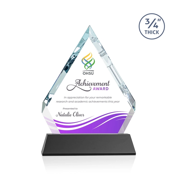 The sparkling Apex VividPrint™ award features a 0... from ASI 84592 St Regis Group / St Regis