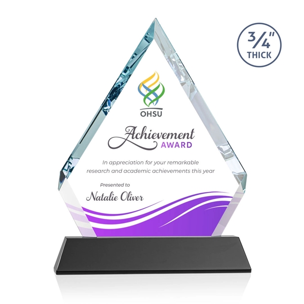 The sparkling Apex VividPrint™ award features a 0... from ASI 84592 St Regis Group / St Regis
