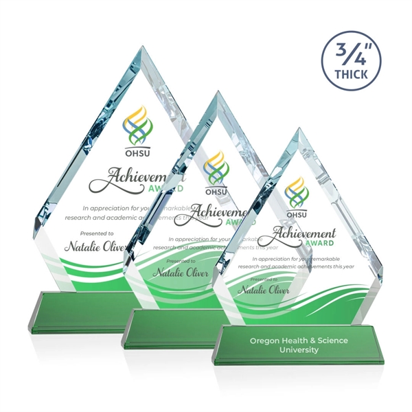 The sparkling Apex VividPrint™ award features a 0... from ASI 84592 St Regis Group / St Regis