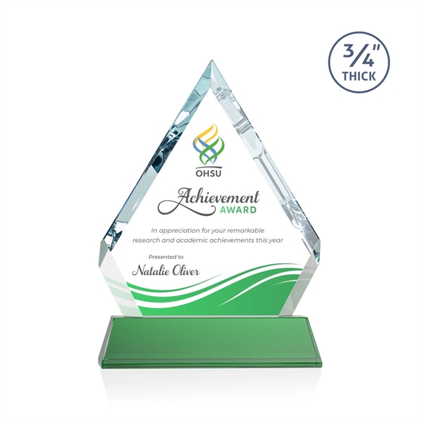 The sparkling Apex VividPrint™ award features a 0... from ASI 84592 St Regis Group / St Regis
