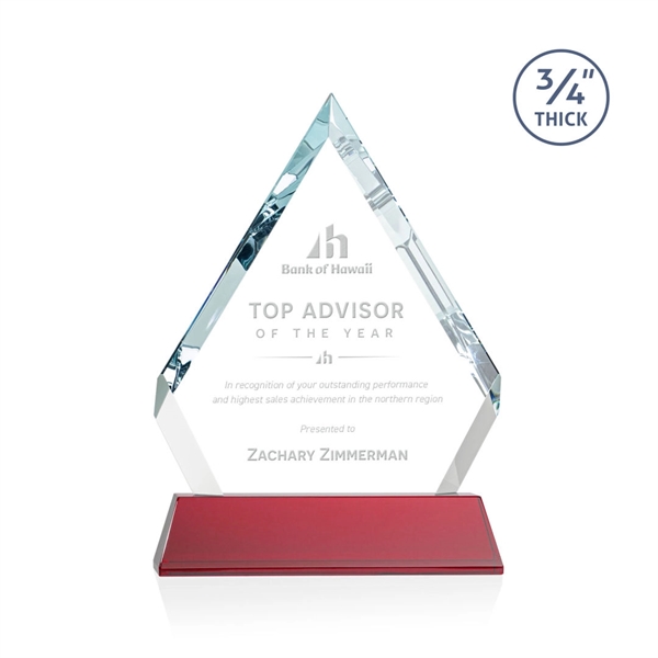 The sparkling Apex award features a 0... from ASI 84592 St Regis Group / St Regis