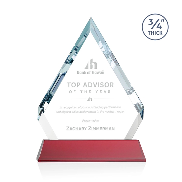 The sparkling Apex award features a 0... from ASI 84592 St Regis Group / St Regis