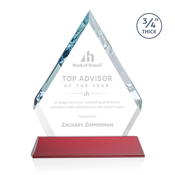 The sparkling Apex award features a 0... from ASI 84592 St Regis Group / St Regis