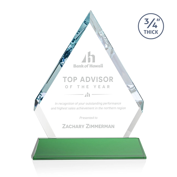 The sparkling Apex award features a 0... from ASI 84592 St Regis Group / St Regis